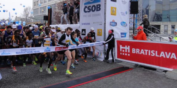 Traťové rekordy na ČSOB Bratislava maratonu pokořili Keňané