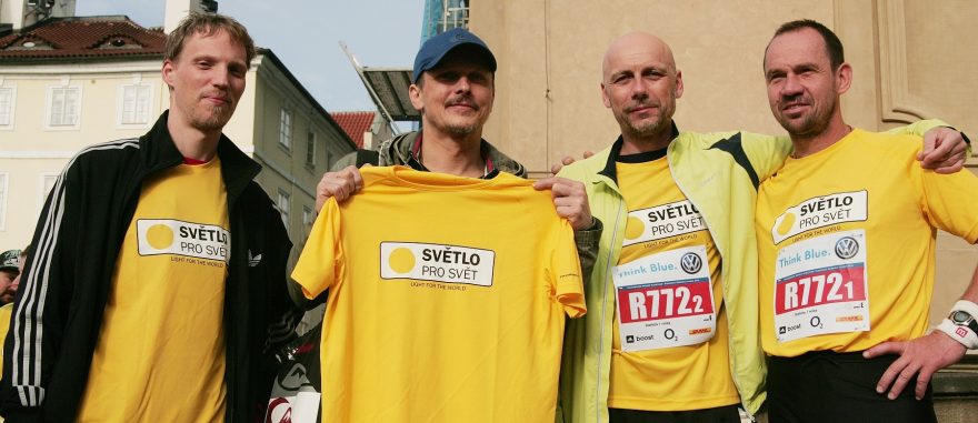 Rozhovor: František Táborský kytarista ze skupiny Chinaski a běžec Světla pro svět