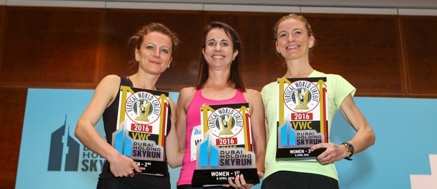 Švábíková třetí na vertikálním běhu v Dubai, vede v celkovém pořadí