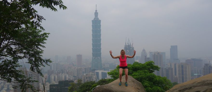 Skvělý český výsledek až na dalekém Taiwanu - Zuzana Krchová se umístila na 2. místě v prestižním závodě RUN UP Taipei 101