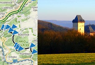 SALOMON BĚŽECKÉ TRASY: Karlštejn, Bouzov a Lednice