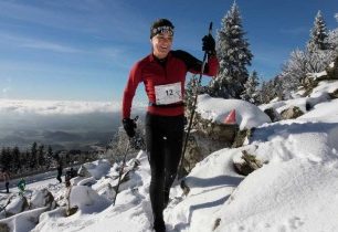 Prosluněný Winter SkyRace nejrychleji zdolali Brýdl a Kocumová