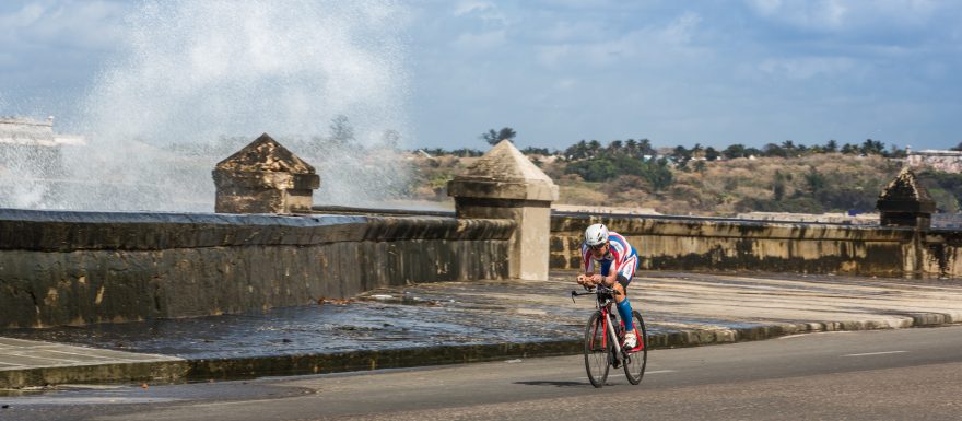 Z běžce triatletem s Petrem Vabrouškem - fáze cyklistika