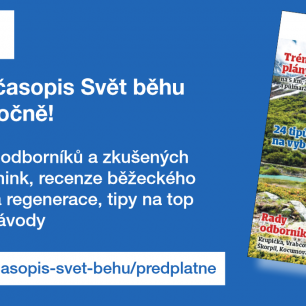 Váš oblíbený běžecký web ;) bude vydávat časopis Svět běhu. Roční předplatné v akci jen za 95 Kč!