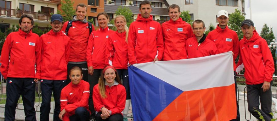 Český mužský národní tým vybojoval na MS v běhu do vrchu vítězství