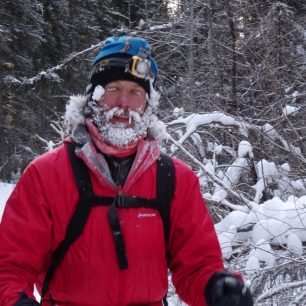 Jan Francke při extrémním arktickém závodu v Kanadě, Yukon