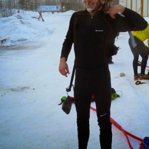 Jan Francke na Yukon Arctic Ultra 2014