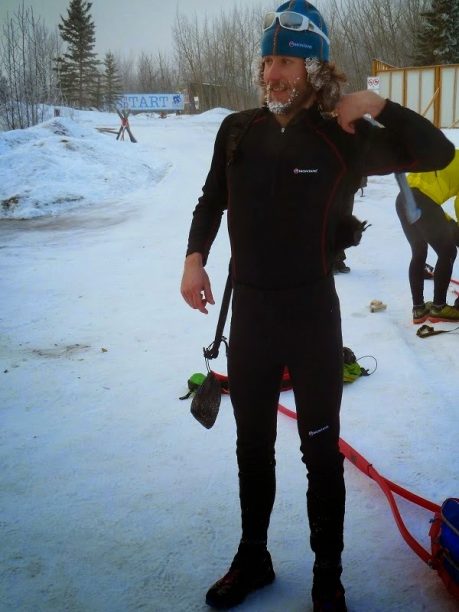Jan Francke na Yukon Arctic Ultra 2014