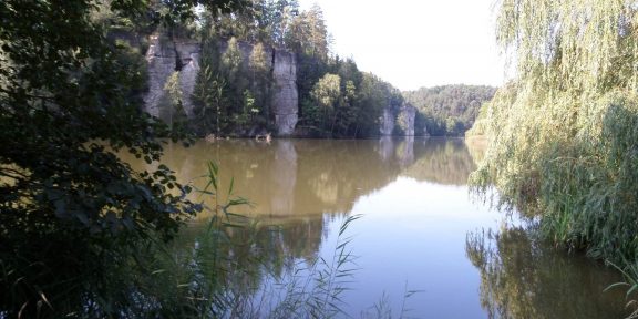 Český ráj: běžecká trasa z Turnova přes Hrubou skálu