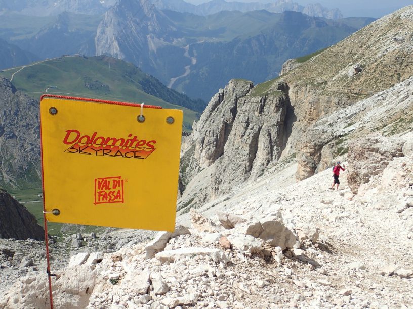 Z trasy Dolomites Skyrace