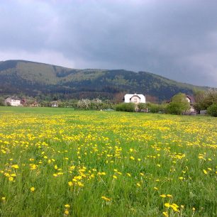 Veřovické vrchy po dešti