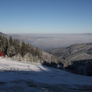 výhled od Ski areálu Severka