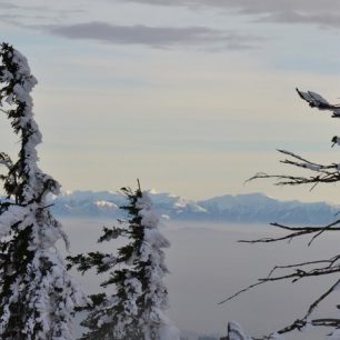 pohled na západní Tatry