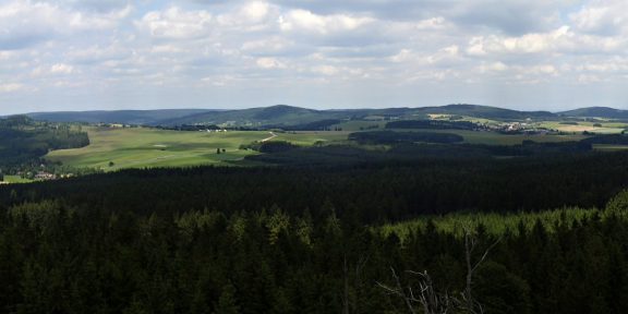 Žďárské vrchy: běžecká trasa z Nového Města na Moravě