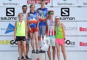 STRC Skymaraton v Krkonoších v podání Víta Pavlišty a Kateřiny Matrasové