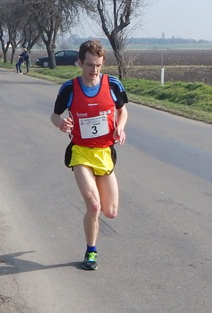 Petr Pechek na Pečecké desítce (foto:archiv Petra Pechka)