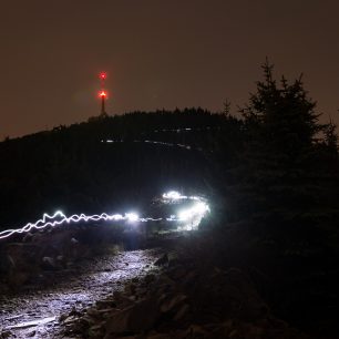Noční výstup na Lysou horu