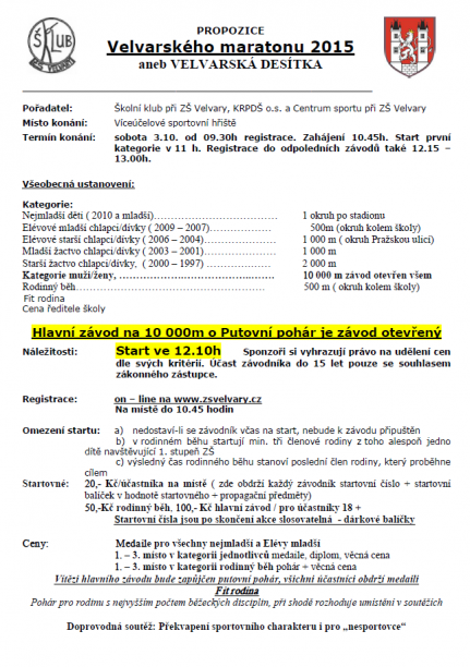 Propozice