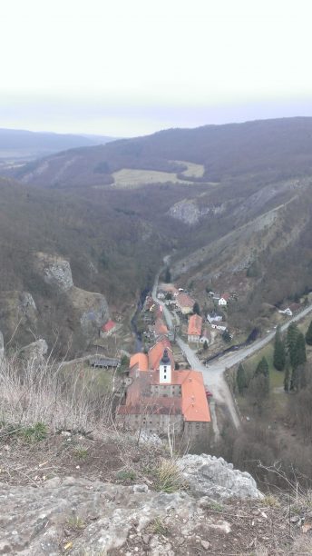 Odměna za vystoupání na Svatý Jan pod Skalou