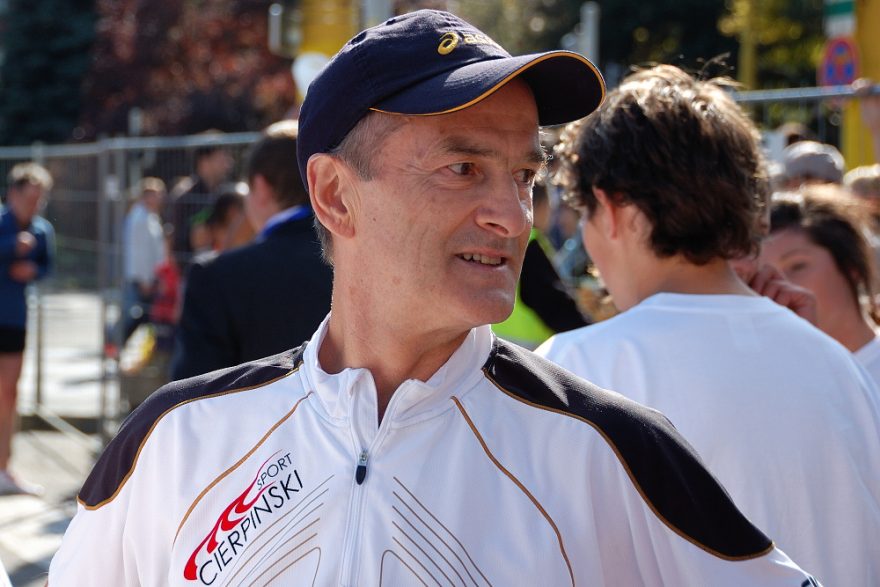 Dvojnásobný olympijský vítěž Waldemarem Cierpinski (foto: Zdeněk Krchák)