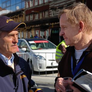Waldemarem Cierpinski společně s Jiřím Šmitákem (foto: Zdeněk Krchák)