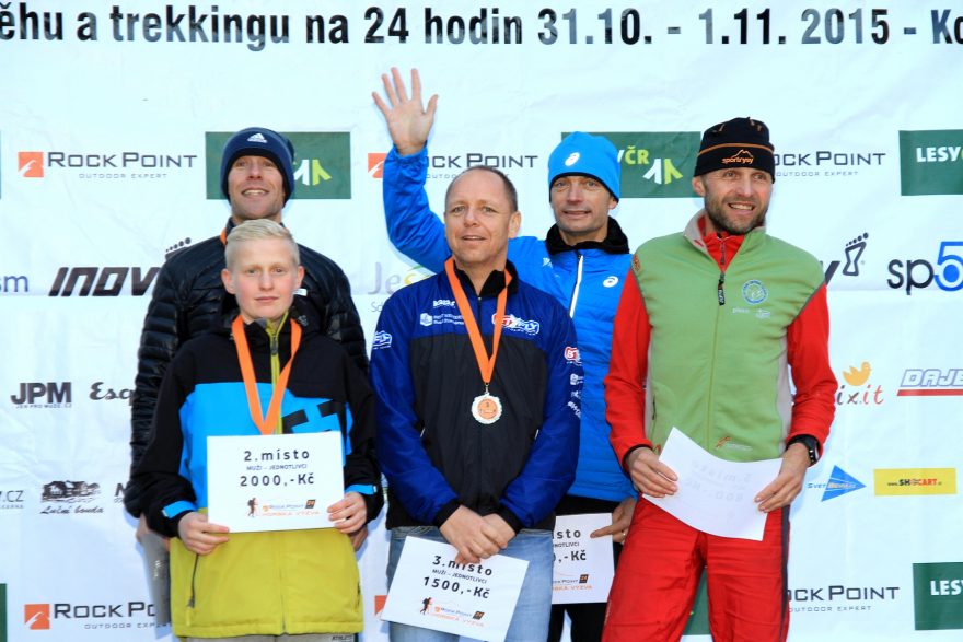 Nejrychlejší pětice mužů jednotlivců