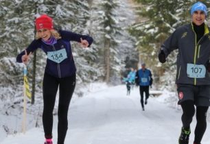 Lipno Ice Marathon se běžel po souši, ale přesto nabídl opravdový běžecký extrém