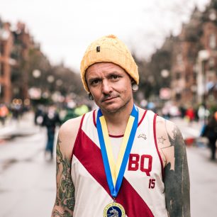 V Bostonu na Newbury Street, foto: Daniel Salafia (Tracksmith)
