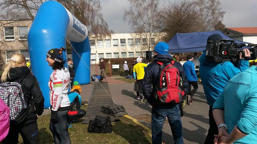 Start závodu Palestra Kbelská 10