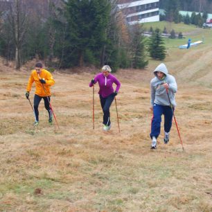 Nordic runnig si oblíbila řada špičkových sportovců (foto zdroj nakladatelství Smart Press)