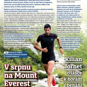 Rozhovor s Kilianem Jornetem o lásce k horám, běhání, ale i o dalších tématech.