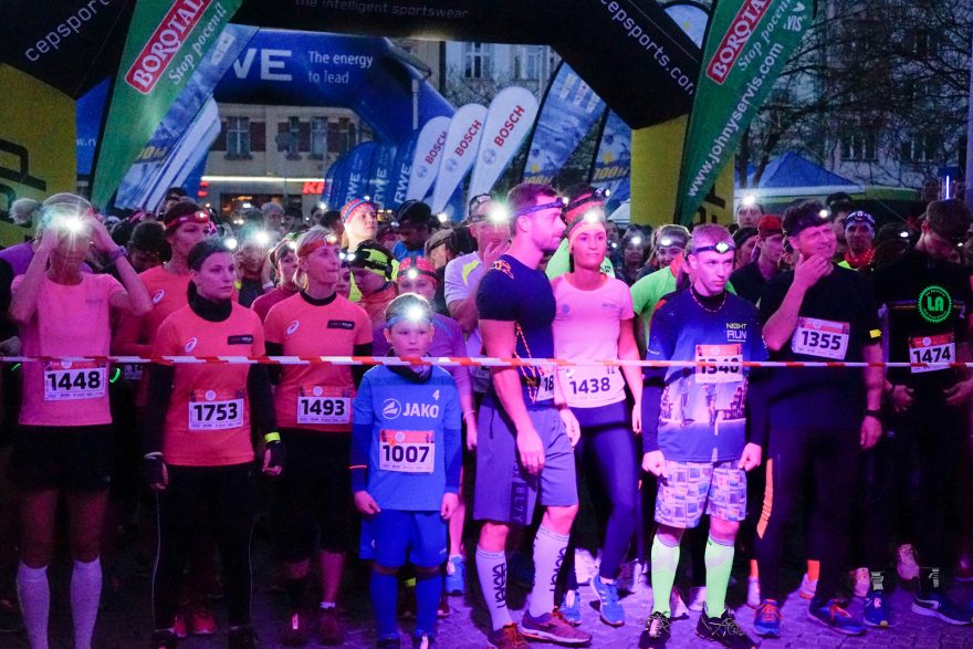 Před startem závodu na 5 km