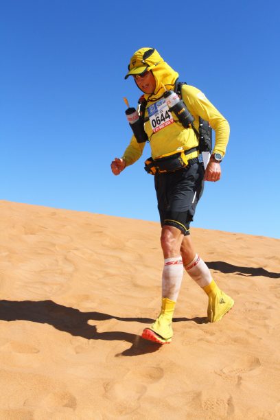 Petr Vabroušek na Sahaře v závodě Marathon des Sables