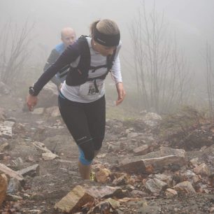 Letošní první ostrý závod - Ještěd skyrace