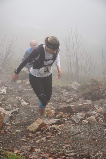 Letošní první ostrý závod - Ještěd skyrace