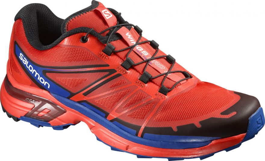 Salomon Wings Pro 2 pánské v červené barvě