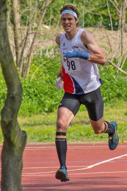 Jan Procházka na sprintu