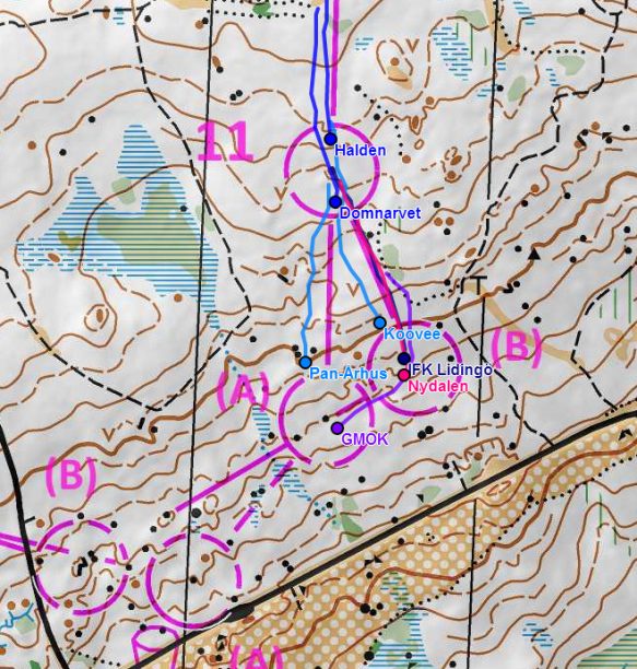 Ženy, úsek 5, dostižen i Goteborg