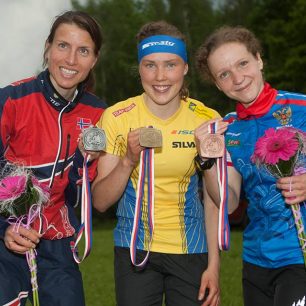 Zleva Nordberg, Alexandersson, Mironova