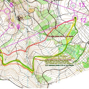 Muži GPS, 11. - 12. kontrola