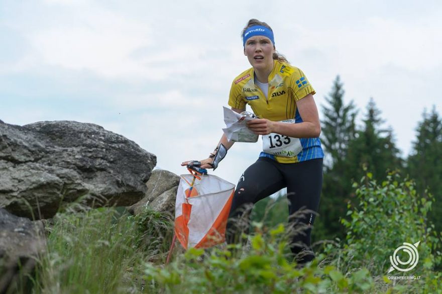 Tove Alexandersson na předposlední kontrole