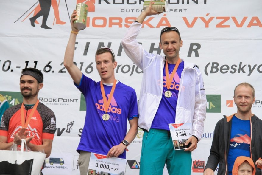 vítězové Longu Marek Causidis a Stanislav Najvert (zleva)