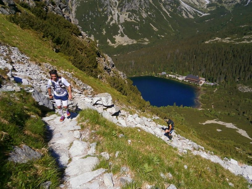 Trasa závodu Sky Clouds Run (foto: SportTatry.sk)