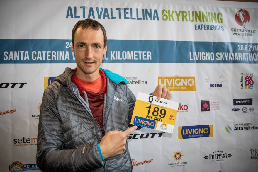 V absolutním pořadí SkyMarathon ovládl Ital Tadei Pivk (foto:Fabio Menino)