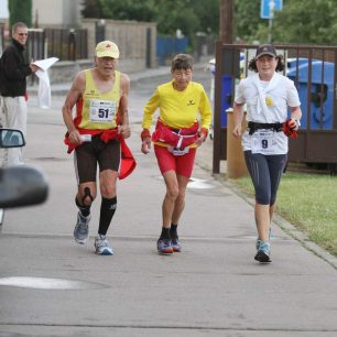 Sigrid Eichner na trase Moravského UltraMaratonu (foto:mum.ultracau.cz)