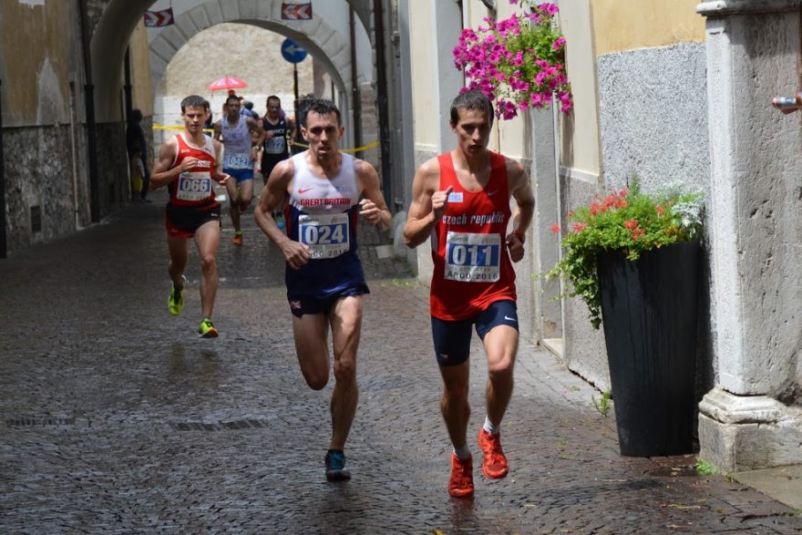 ME v běhu do vrchu Arco 2016, (6. místo)
