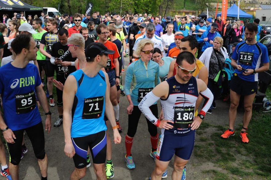 Na startu Děčínského půlmaratonu 2016 (foto Ing. Zdeněk Krchák)
