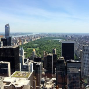 Central Park z vyhlídky Top of The Rock (foto: Petr Píša)