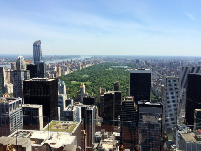 Central Park z vyhlídky Top of The Rock (foto: Petr Píša)