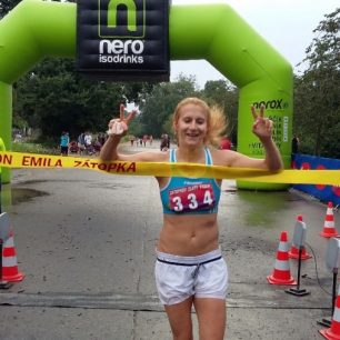 Sylvie Kubánková - vítězka Zlatého maratonu